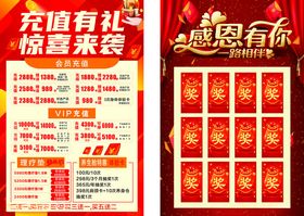 美容充值感恩回馈