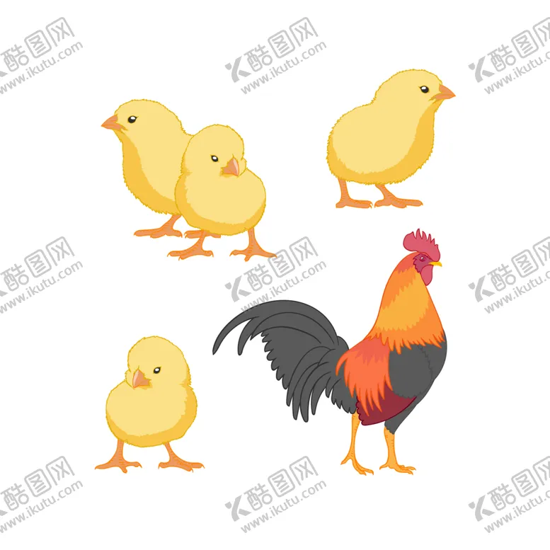 编号：15343004130554112265【酷图网】源文件下载-手绘动物