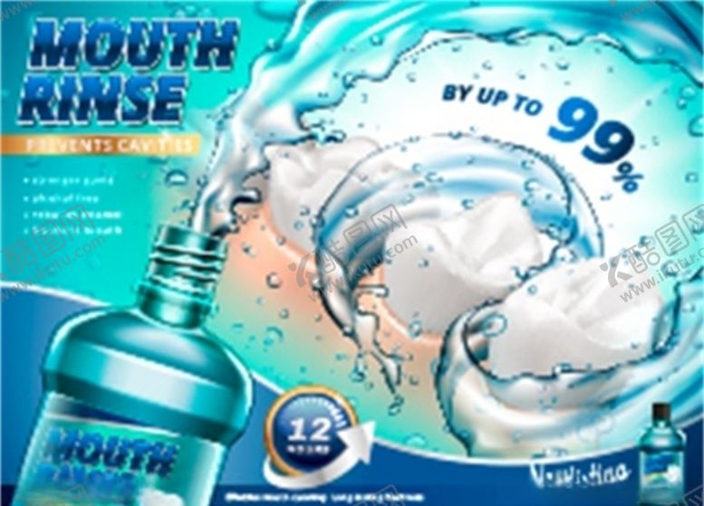 编号：47130409252137571599【酷图网】源文件下载-漱口水