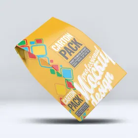 零食包装设计样机效果图