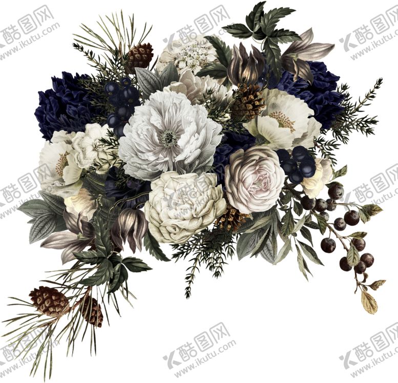 编号：82518206271838289976【酷图网】源文件下载-装饰花png