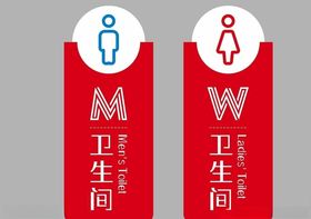 卫生间科室牌