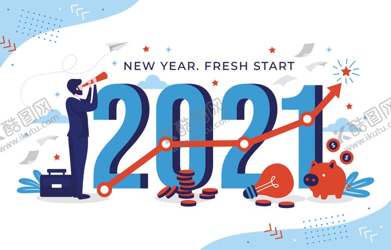 编号：41508606292238223345【酷图网】源文件下载-2021新年
