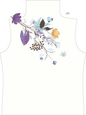 定位花数码印花