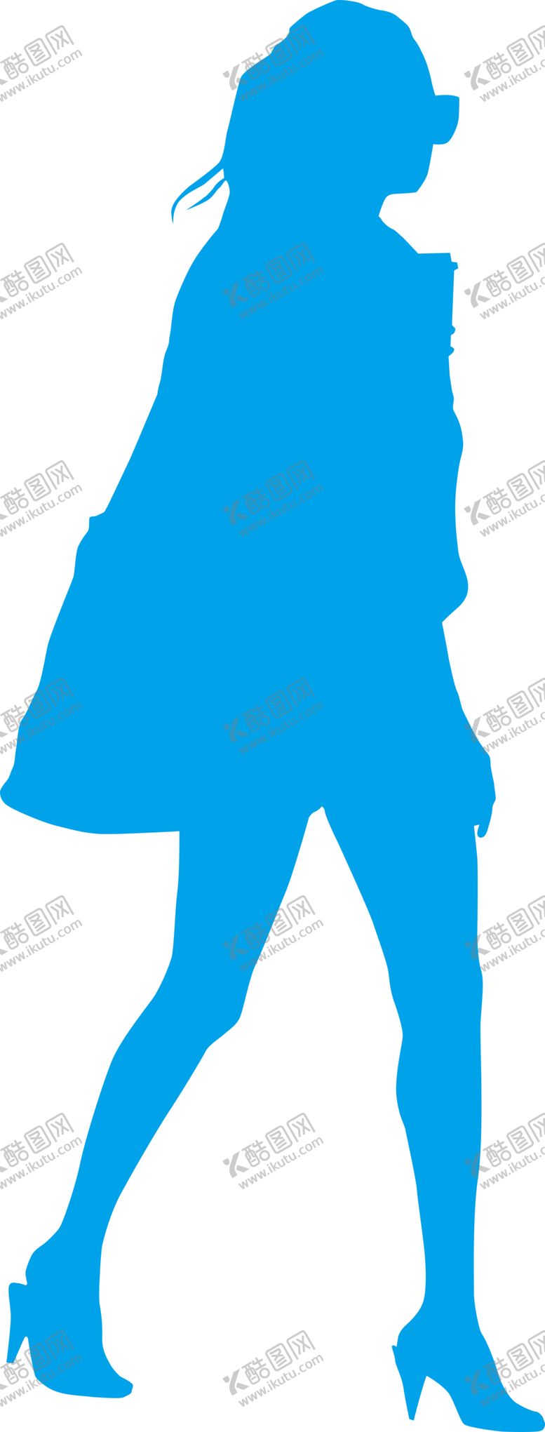 编号：40084704261542381464【酷图网】源文件下载-美女剪影