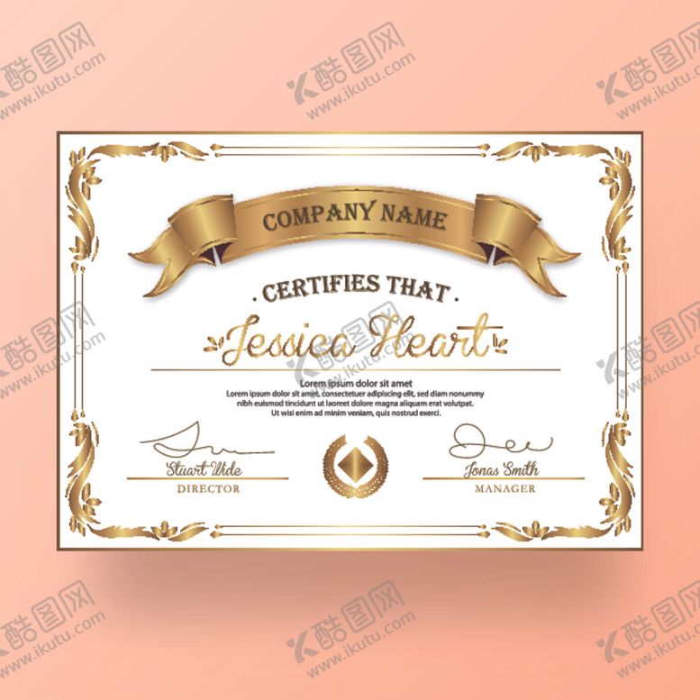 编号：32054007011428416734【酷图网】源文件下载-证书