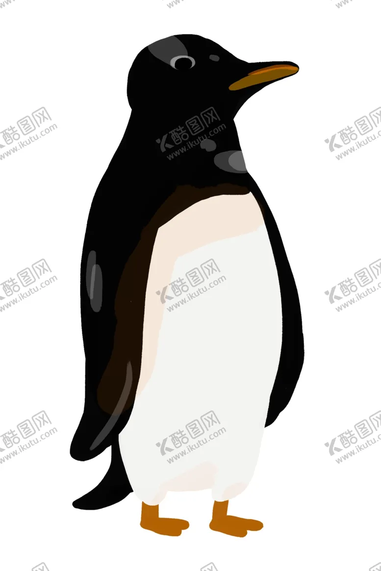 编号：13541204300044292824【酷图网】源文件下载-企鹅手绘