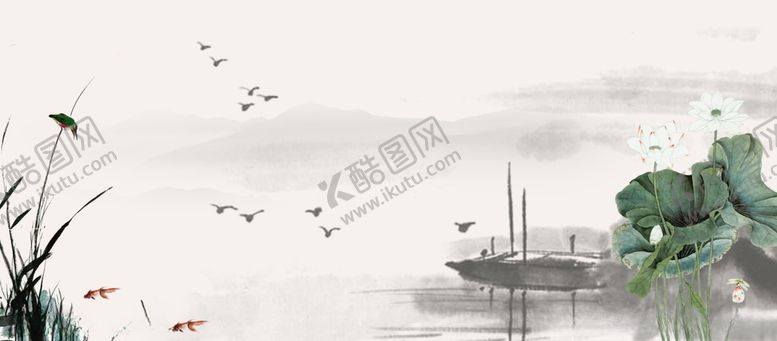 编号：65652205020724005467【酷图网】源文件下载-荷花背景