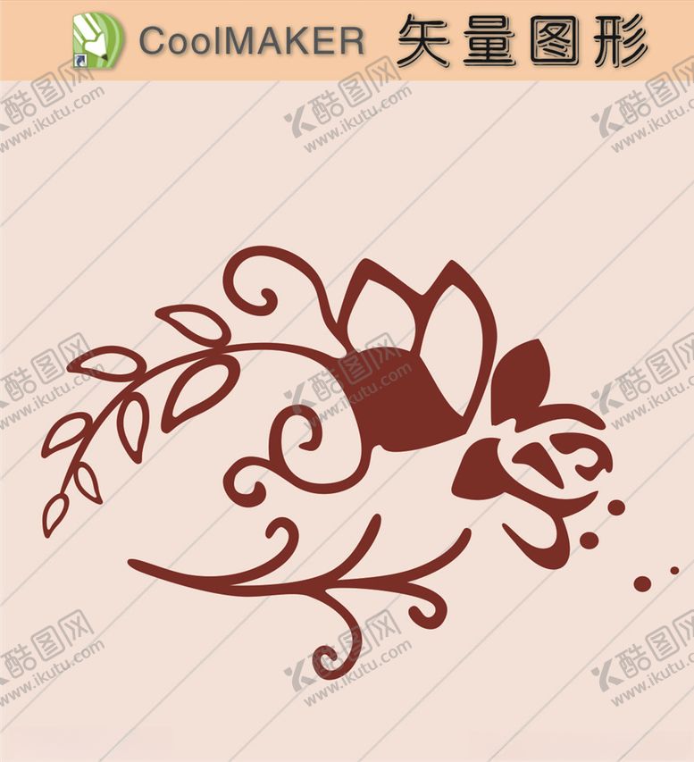 编号：73576607031543582696【酷图网】源文件下载-花草剪纸花草壁纸简洁手绘