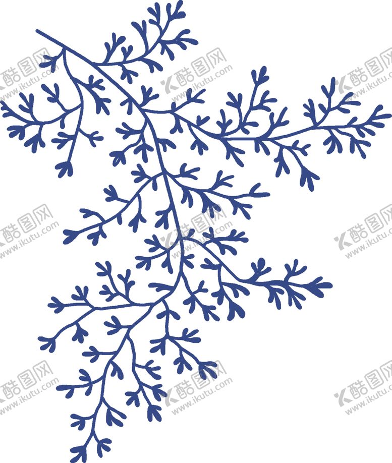 编号：12884410052208567869【酷图网】源文件下载-清新森系花枝