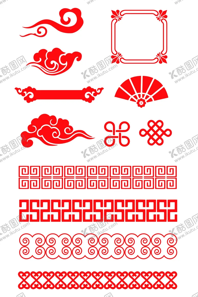 编号：12767106251236259955【酷图网】源文件下载-祥云中国风