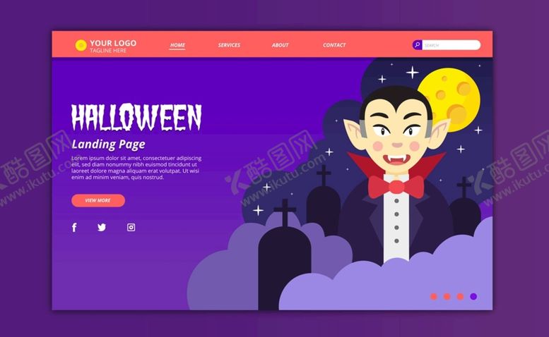 编号：25066311181212274076【酷图网】源文件下载-吸血鬼网站登录界面