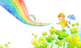 彩虹四叶草小精灵