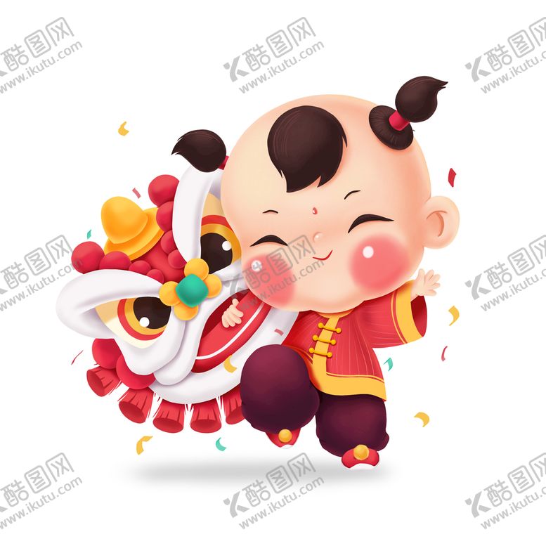 编号：24801610090945429382【酷图网】源文件下载-舞狮