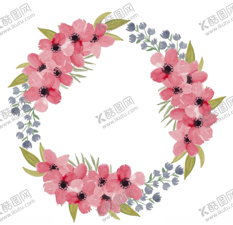 编号：32185606241515238847【酷图网】源文件下载-花卉边框