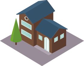 房子家住宅屋平面图