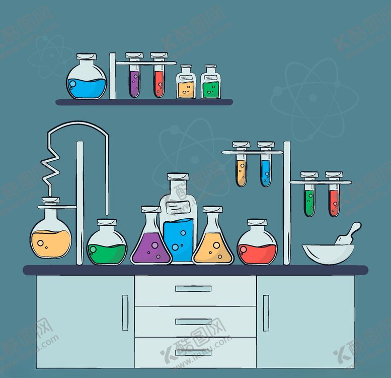 编号：28861610060228189412【酷图网】源文件下载-矢量卡通科学实验人物