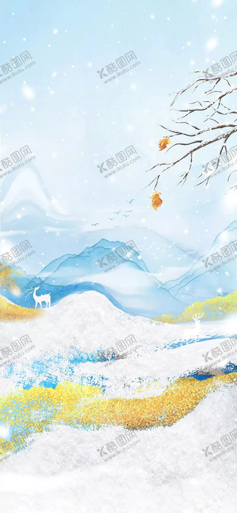 编号：62133301280858419714【酷图网】源文件下载-冬天氛围背景