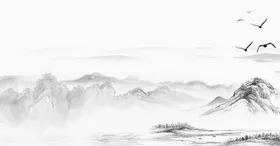 中国风背景元素素材