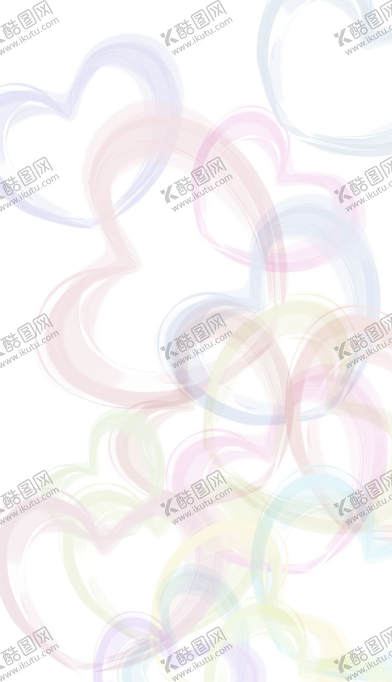 编号：51936810020741243258【酷图网】源文件下载-爱心彩色渐变浪漫爱情梦幻背景