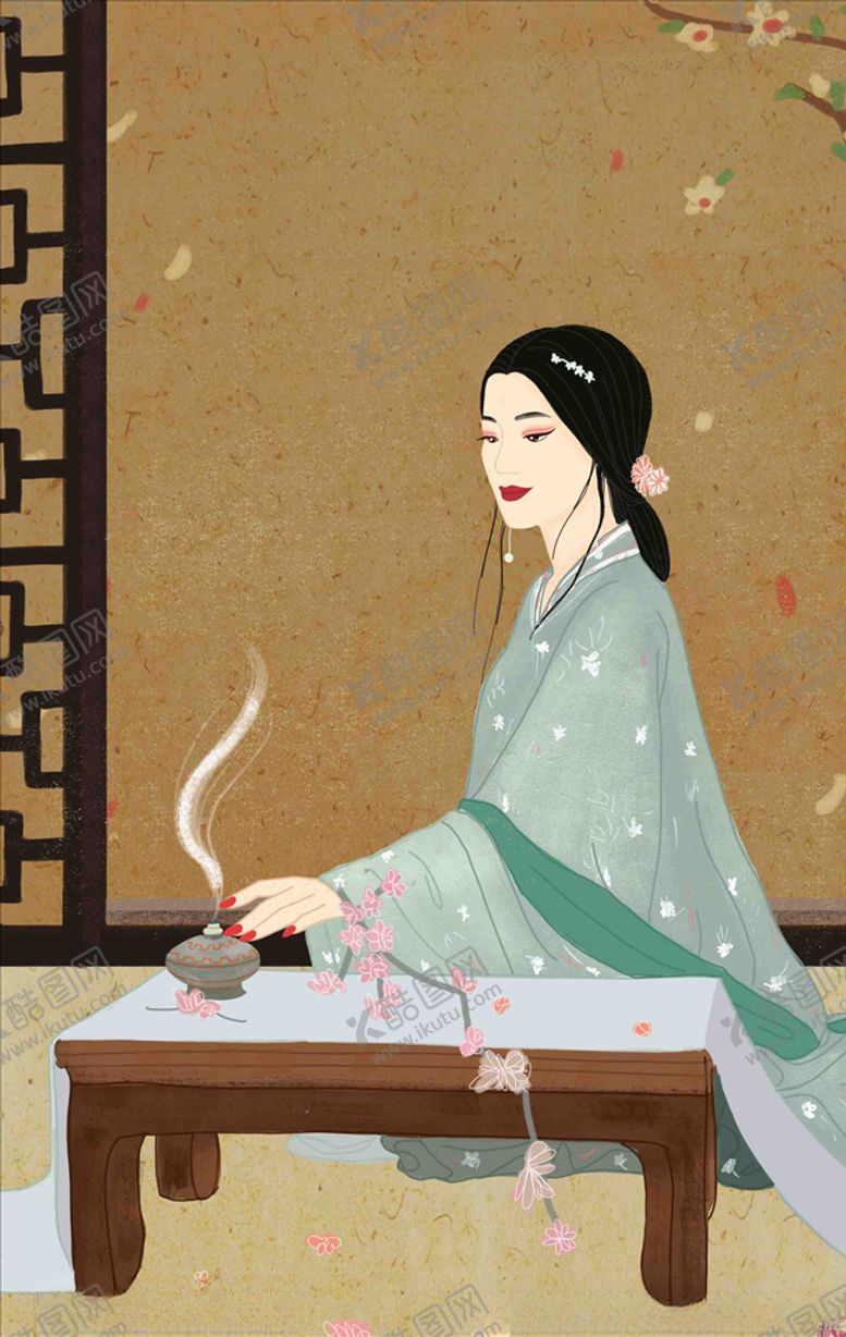 编号：37773905101510393801【酷图网】源文件下载-国潮插画