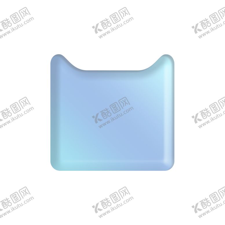 编号：32418001210709174652【酷图网】源文件下载-蓝色猫头