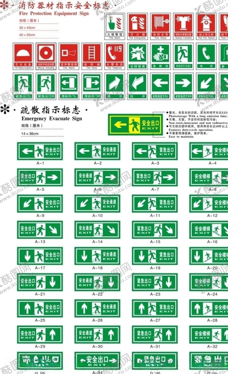 编号：53118309151058308414【酷图网】源文件下载-消防标识