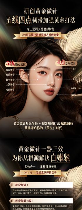 黄金微针的打法海报