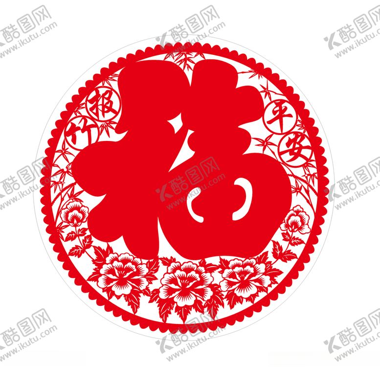 编号：78537010242019441196【酷图网】源文件下载-雕刻窗花镂空