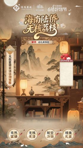 荔枝直播间海报
