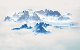 水墨山水