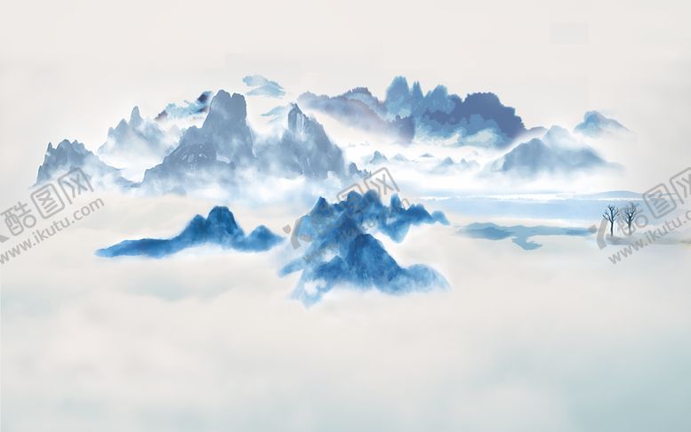 编号：27568405190934049894【酷图网】源文件下载-水墨山水