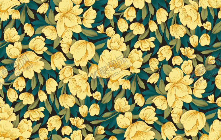 编号：16927109201057514443【酷图网】源文件下载-金昌分色花型郁金香黄色