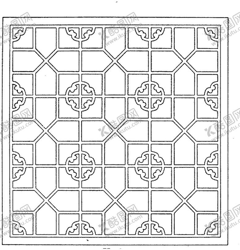 编号：27077406191000396754【酷图网】源文件下载-镂空花图案