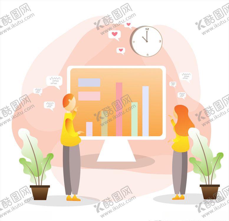 编号：96575710281438218650【酷图网】源文件下载-生活人物插画