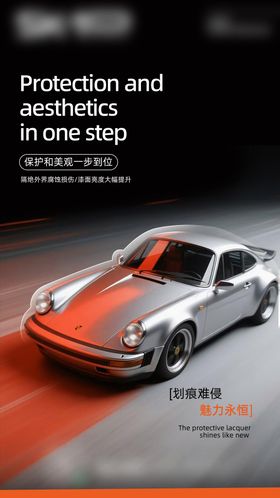 漆面保护膜海报