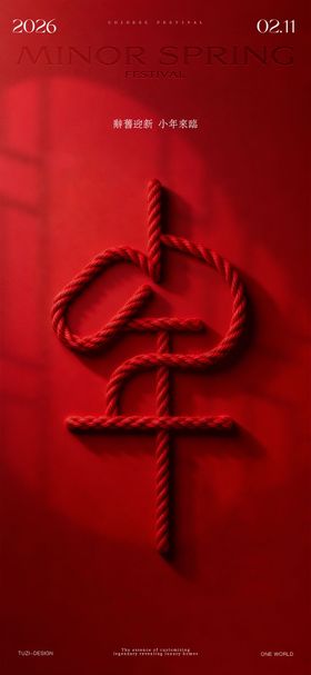 小年海报新年海报