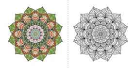 花纹底边框抽象民族图案古典