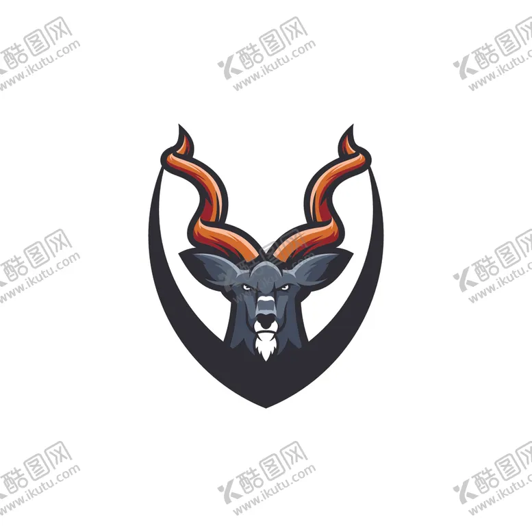 编号：20817406260343127946【酷图网】源文件下载-羊头图标