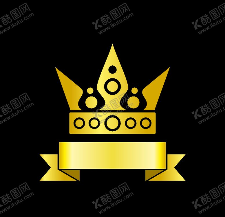 编号：44093710311127094933【酷图网】源文件下载-矢量精美皇冠
