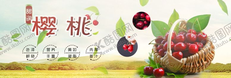 编号：45863709210432393662【酷图网】源文件下载-樱桃农业展板