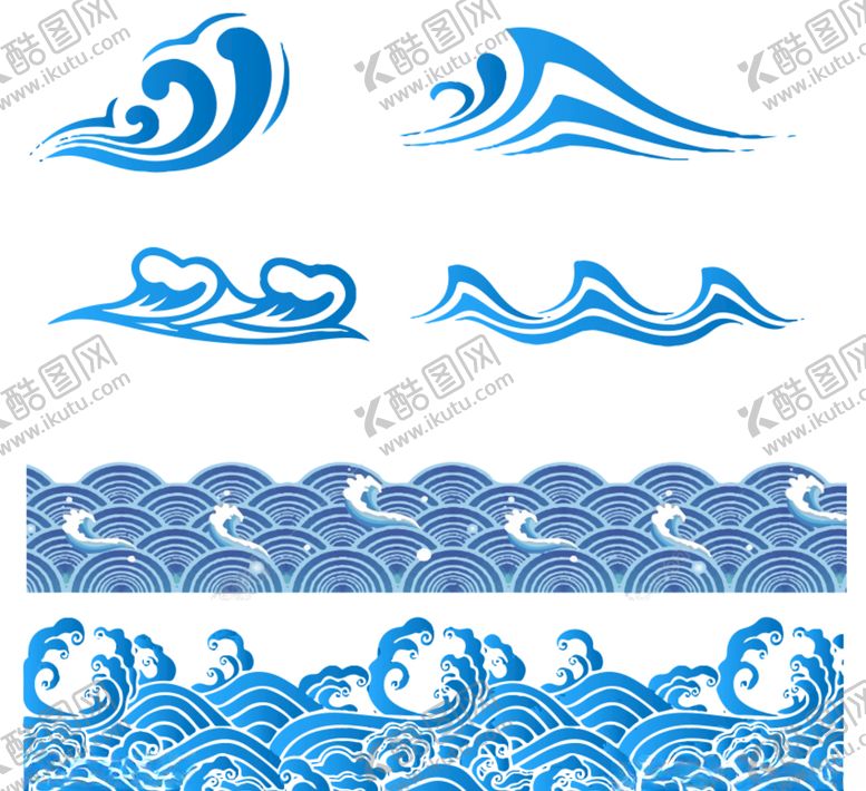 编号：83068205022123136248【酷图网】源文件下载-中式浪花