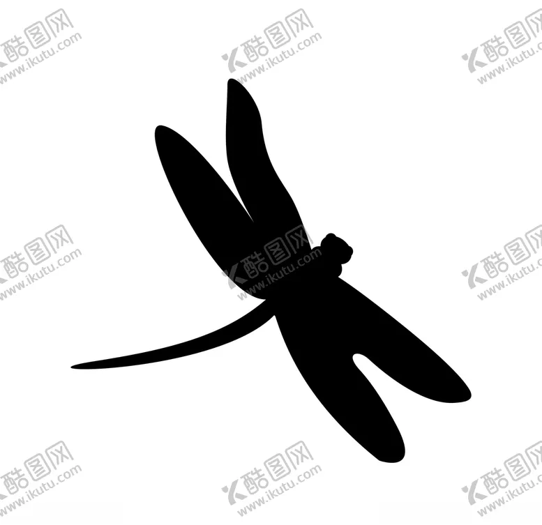 编号：53038205062259044716【酷图网】源文件下载-蜻蜓剪影