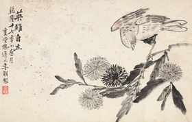 植物花草国画图案