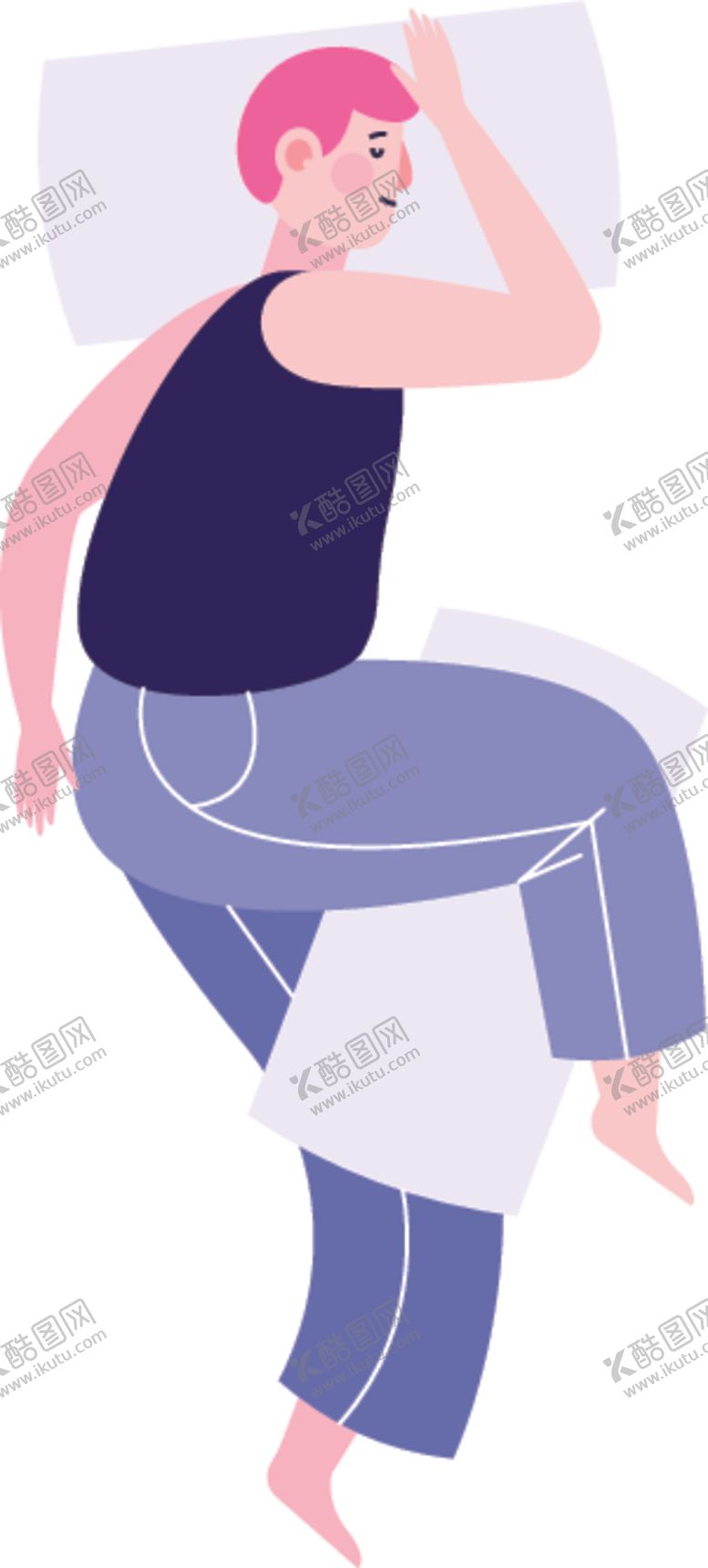 编号：35752305061817214198【酷图网】源文件下载-睡觉姿势