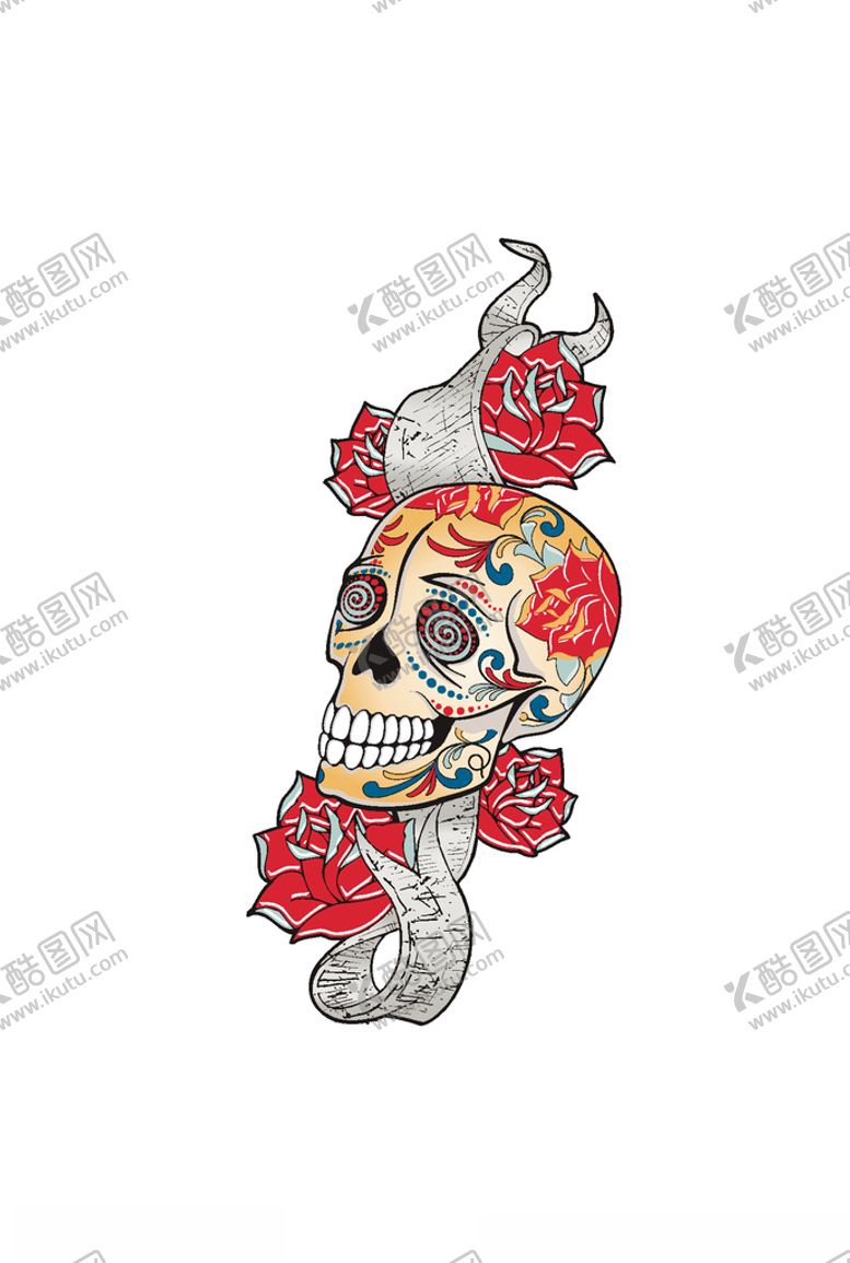 编号：98351205131820379311【酷图网】源文件下载-骷髅