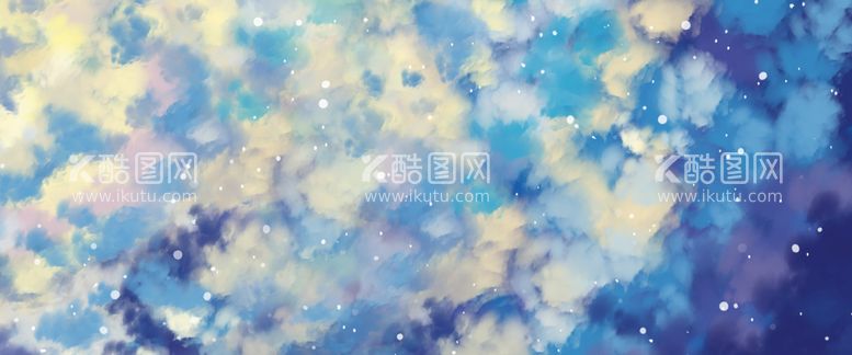 编号：26759310021427261304【酷图网】源文件下载-创意手绘天空图片 