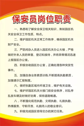 制度牌企业岗位职责岗位模板职责