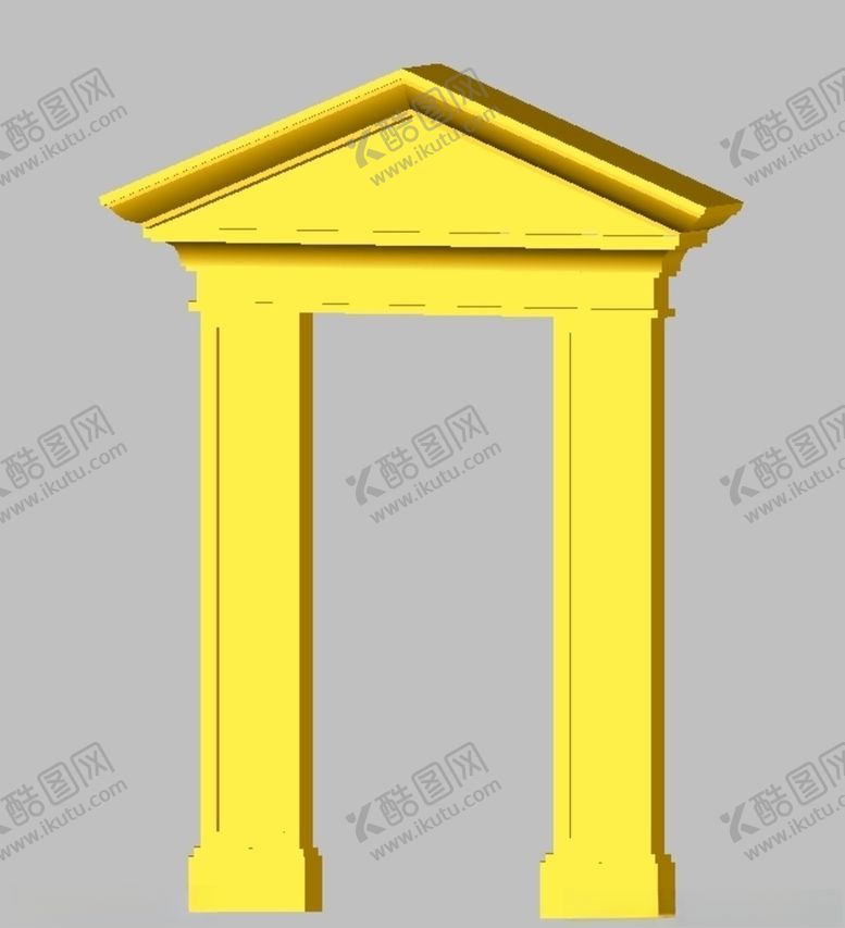 编号：87459105150527183020【酷图网】源文件下载-3D门套dwg