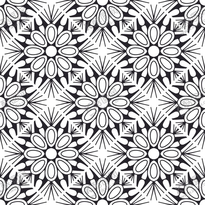 编号：65762809241553305844【酷图网】源文件下载-连续花纹